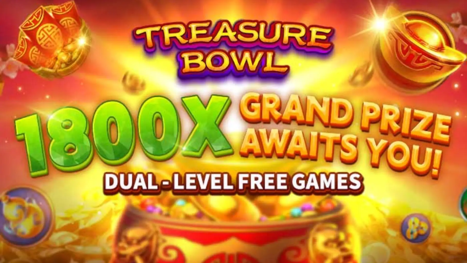 Multiplicadores Treasure Bowl lnbet - 7777x Máximo com Tigela Dourada